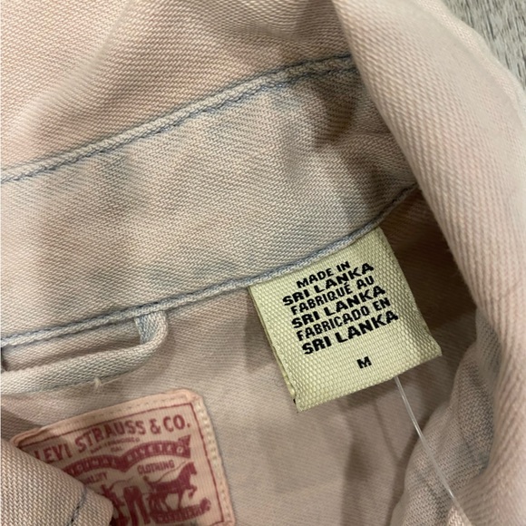 Levi’s pink Shacket button down NWT - M - Picture 7 of 8